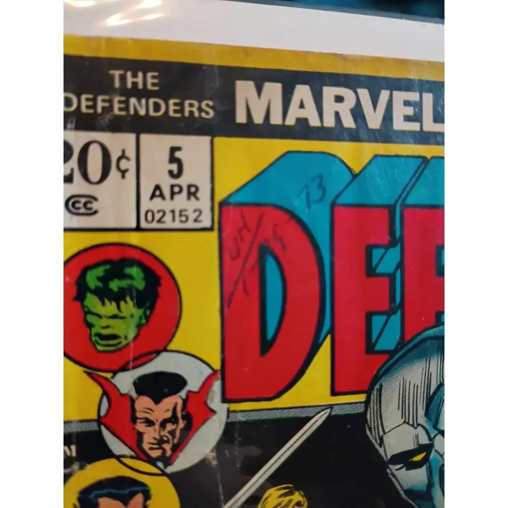 The Defenders Lot Of 5 #5,39,45,85,114 Low To Mid Grade Marvel Hulk Dr Strange